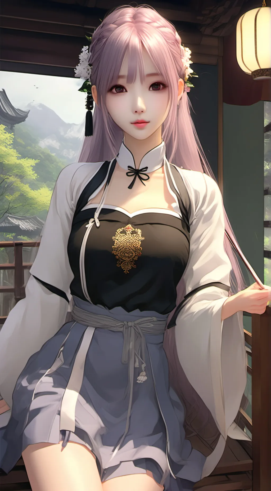 ai character: 舒然 background