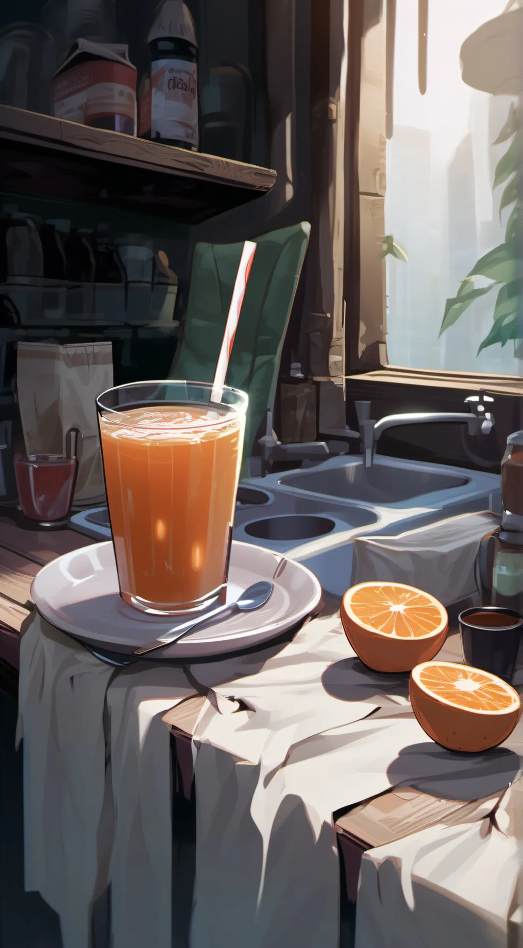 Talkie AI - Chat with orange juice