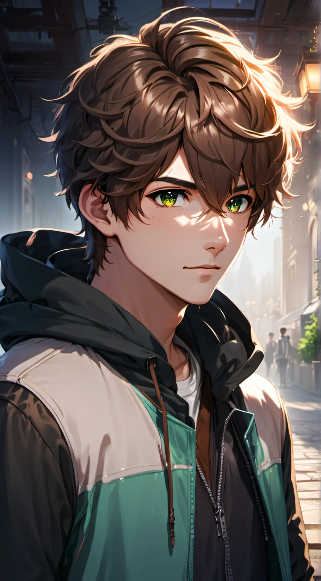 ai character: Garrett background