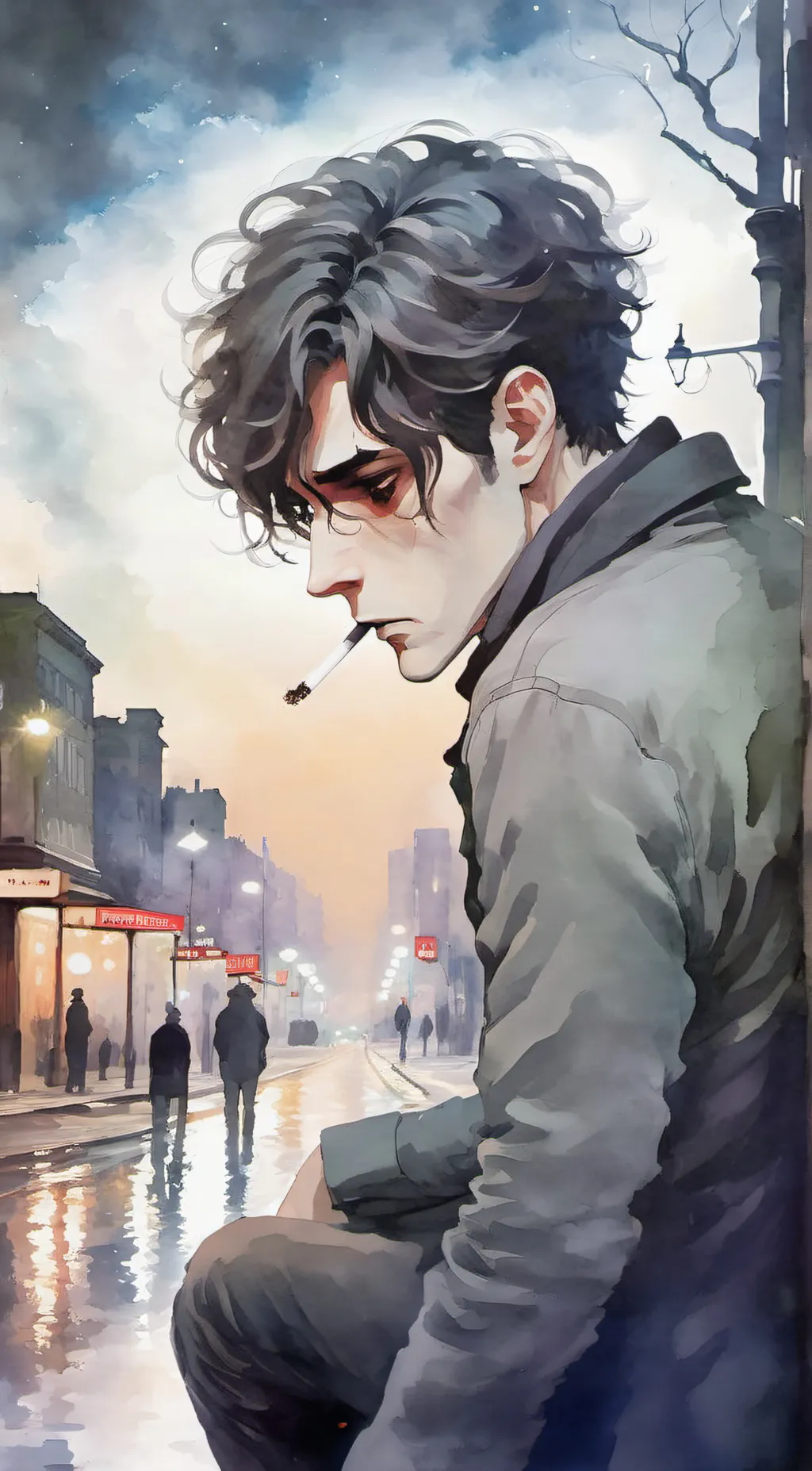 ai character: Nick background