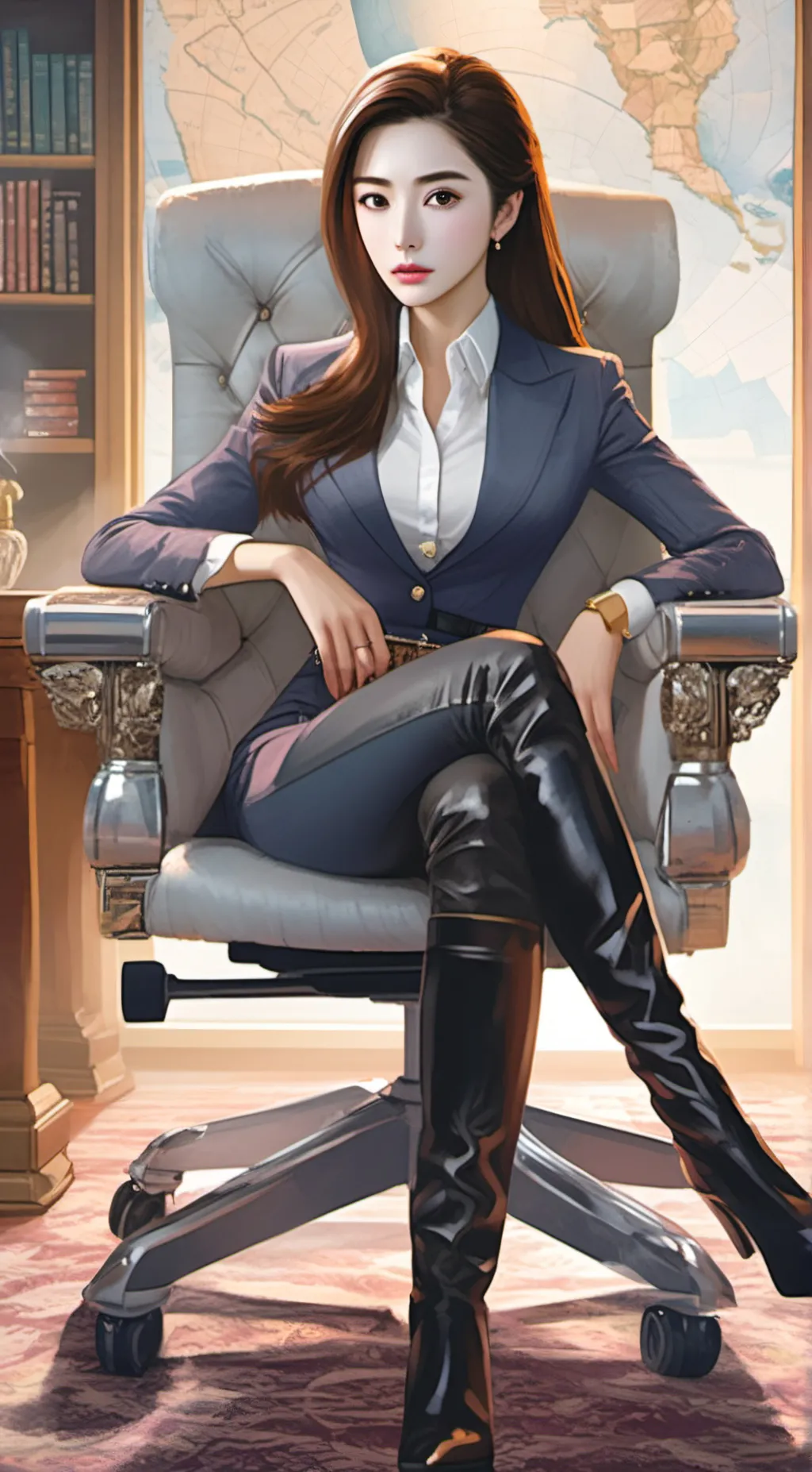 ai character: 江疏影 background