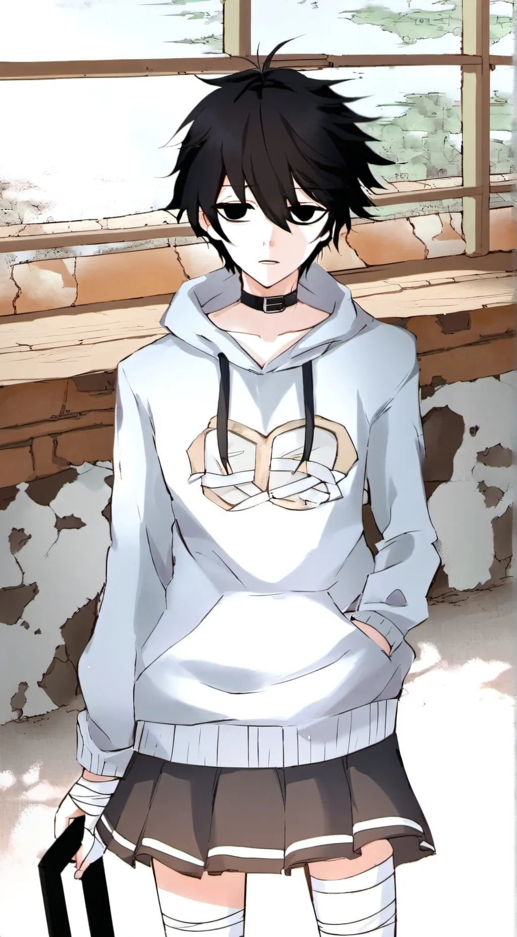 ai character: 🥲💔Kei💔🥲 background