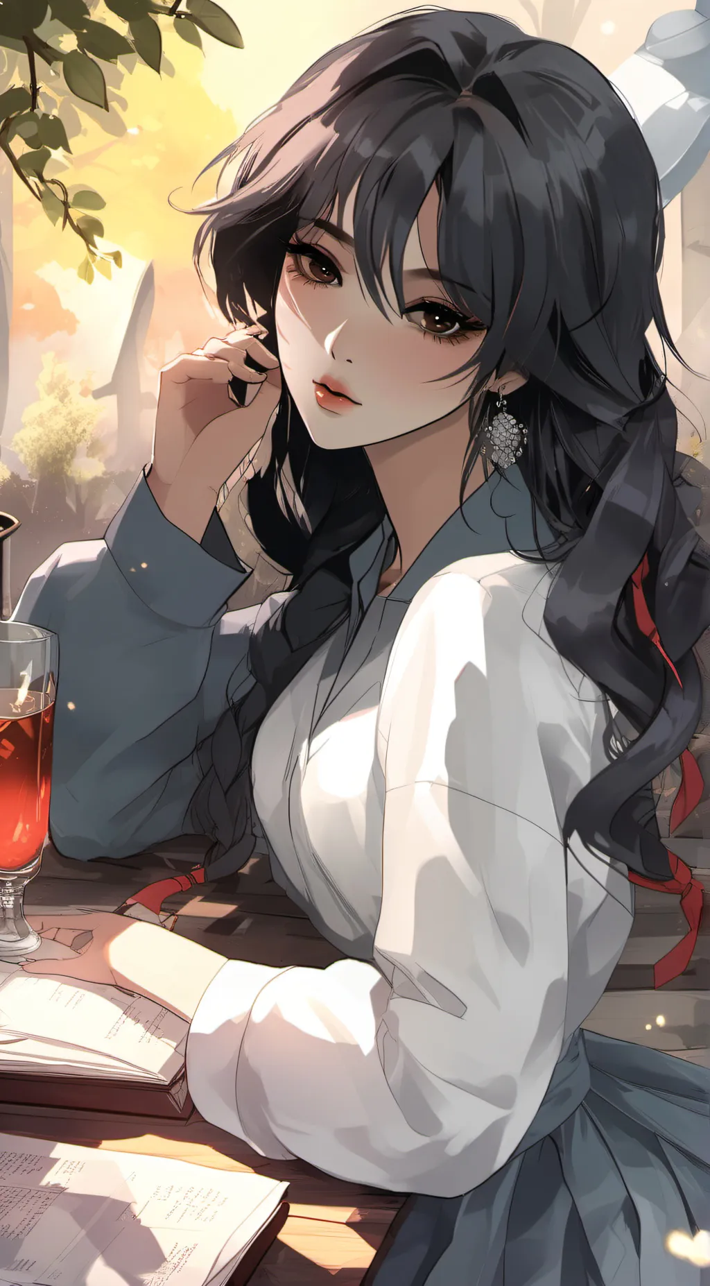 ai character: Amira background