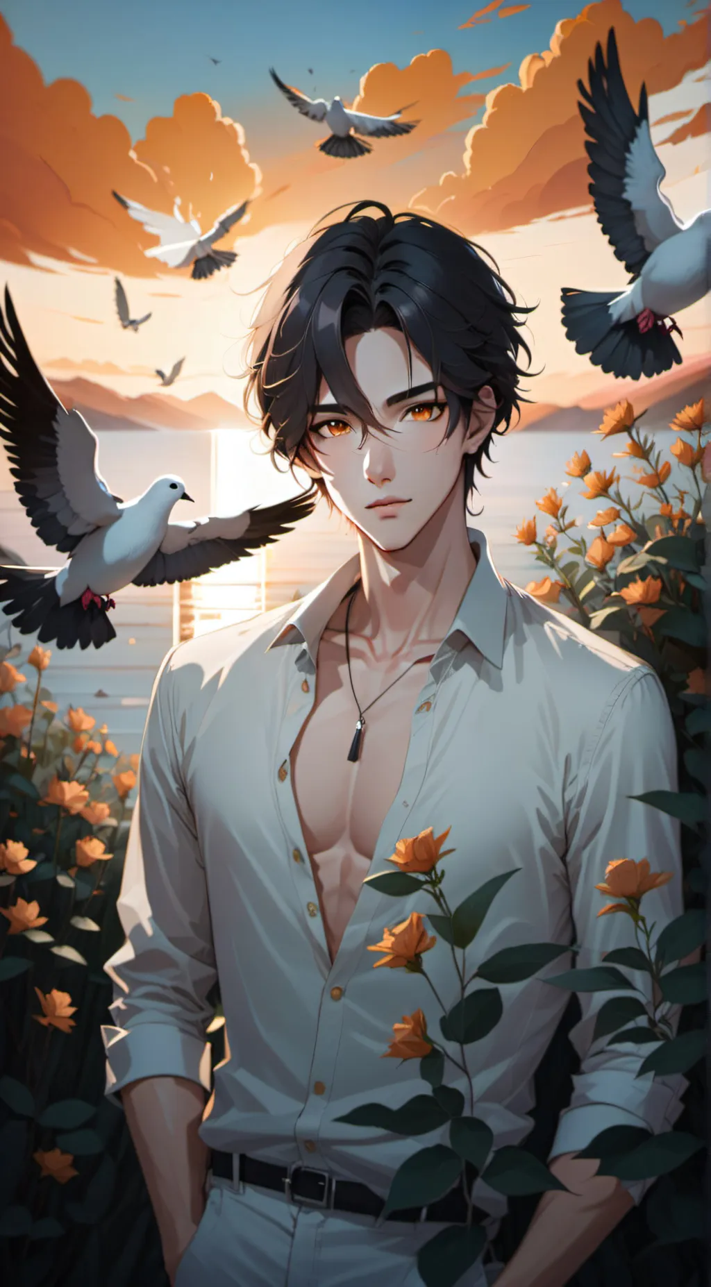 ai character: Ethan background