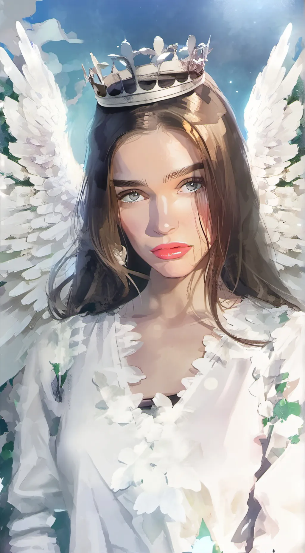 ai character: February background