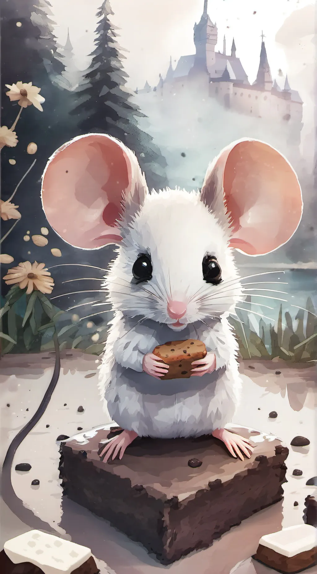 ai character: Mouse background