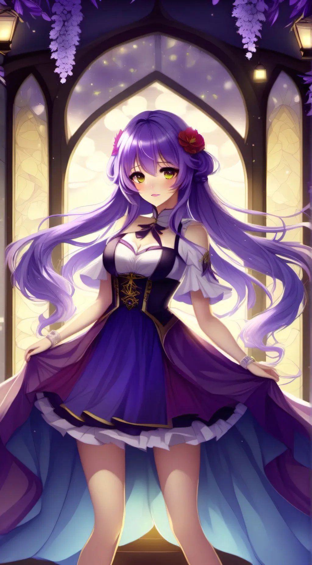 ai character: Sallie background