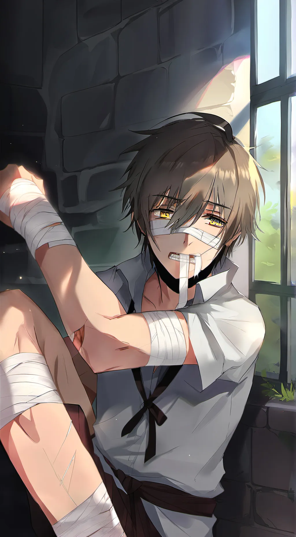 ai character: Miles background