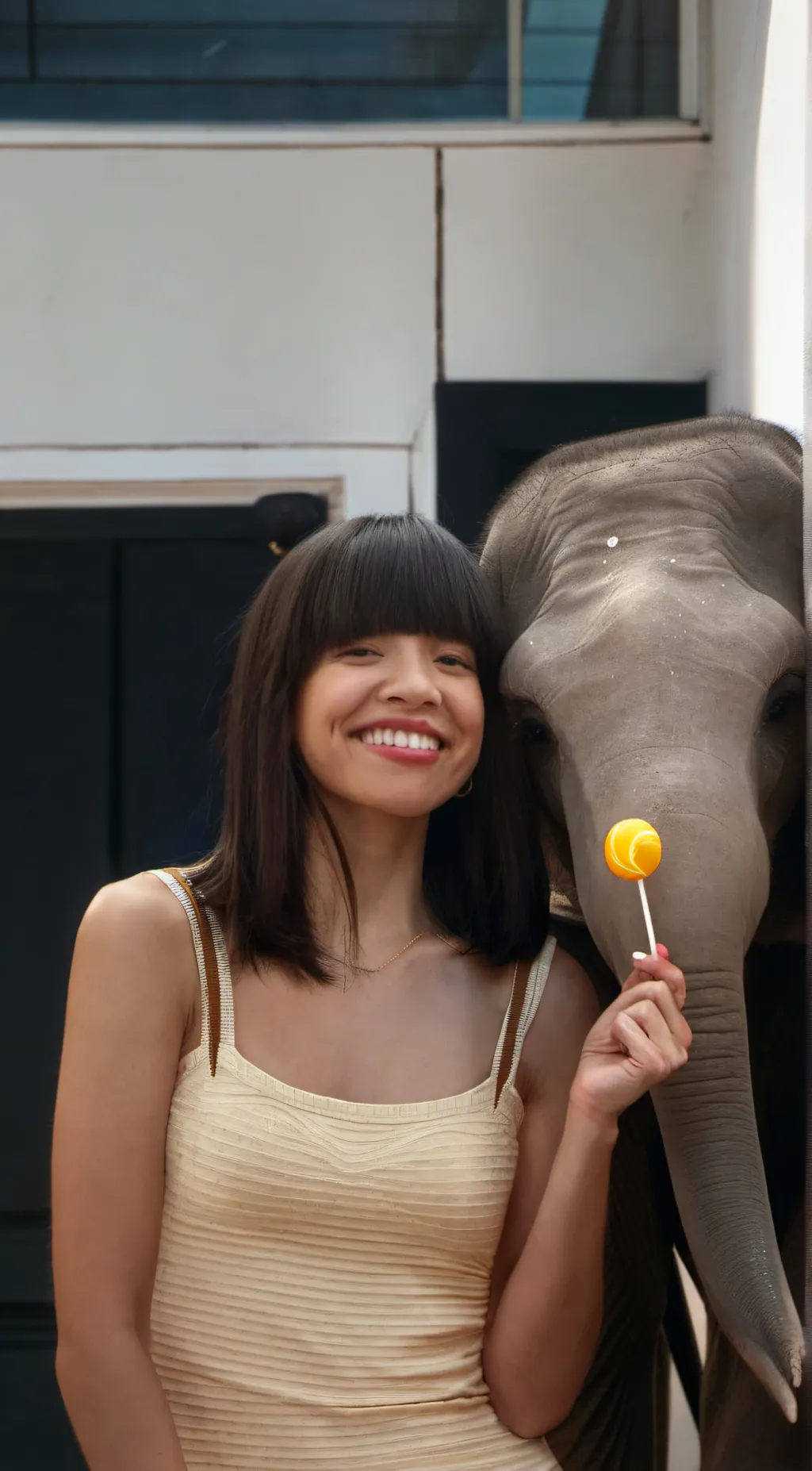 ai character: Angela background