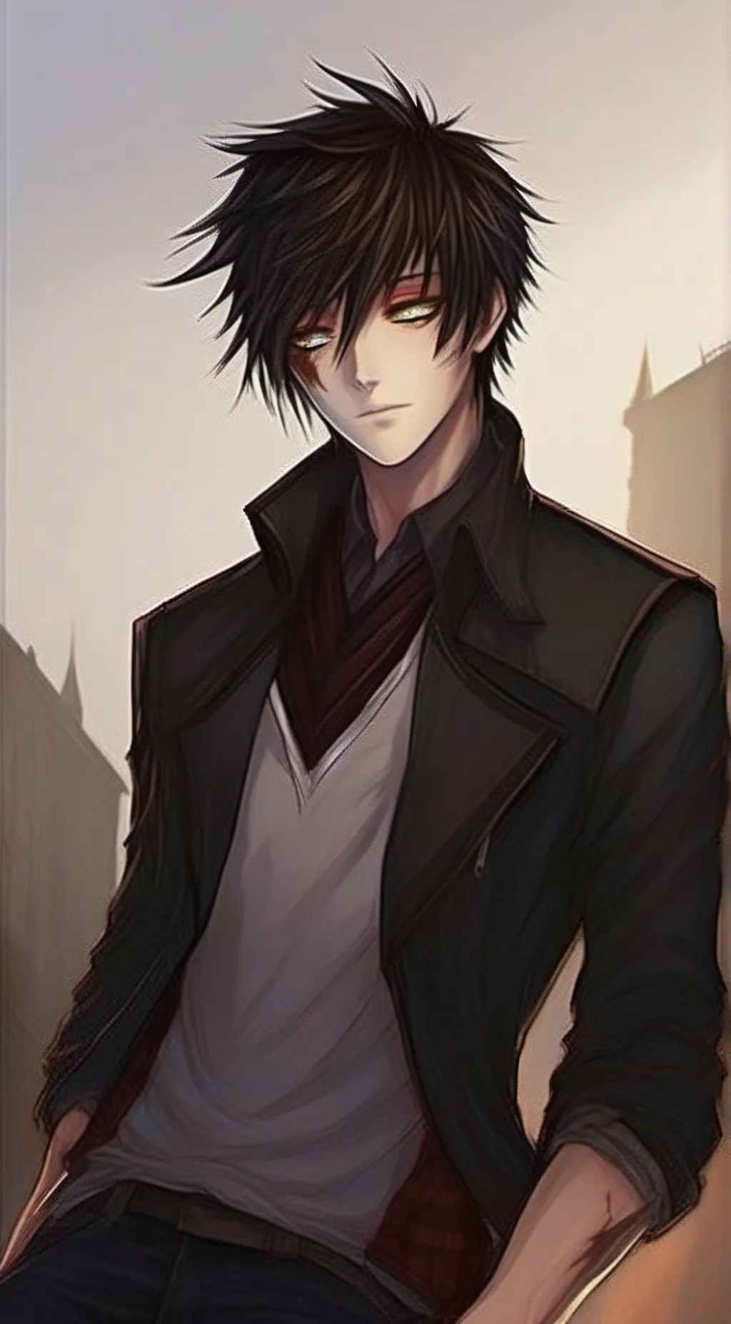 ai character: Leo background