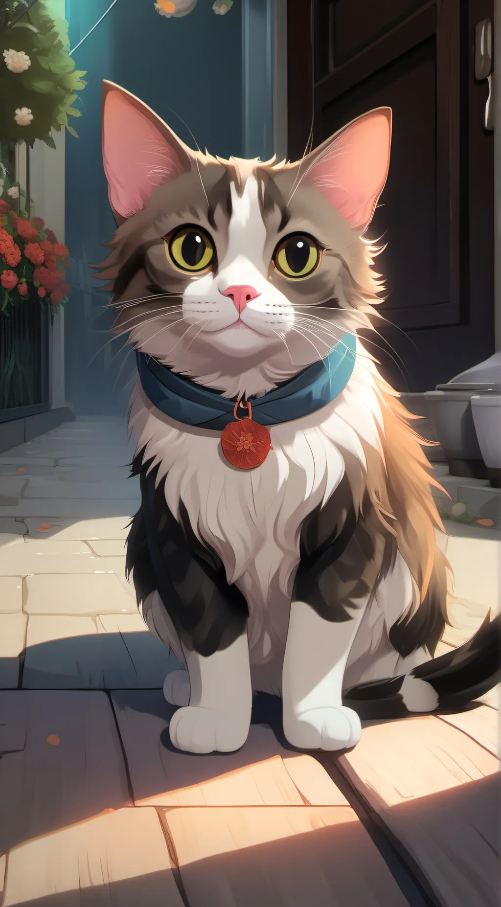 ai character: chi background