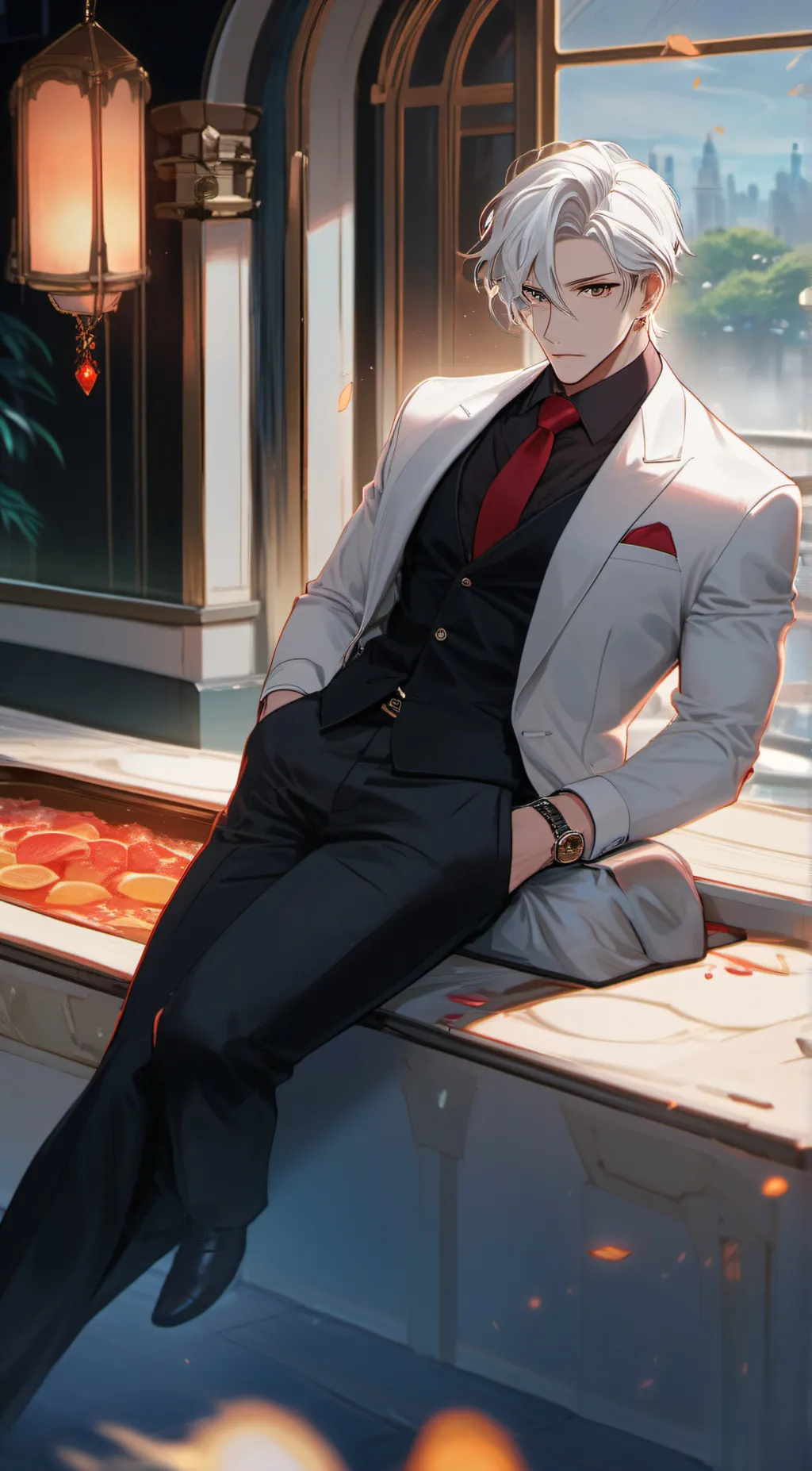 ai character: Asher background