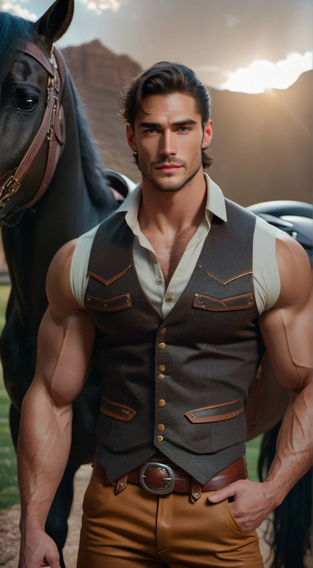 ai character: Jake background