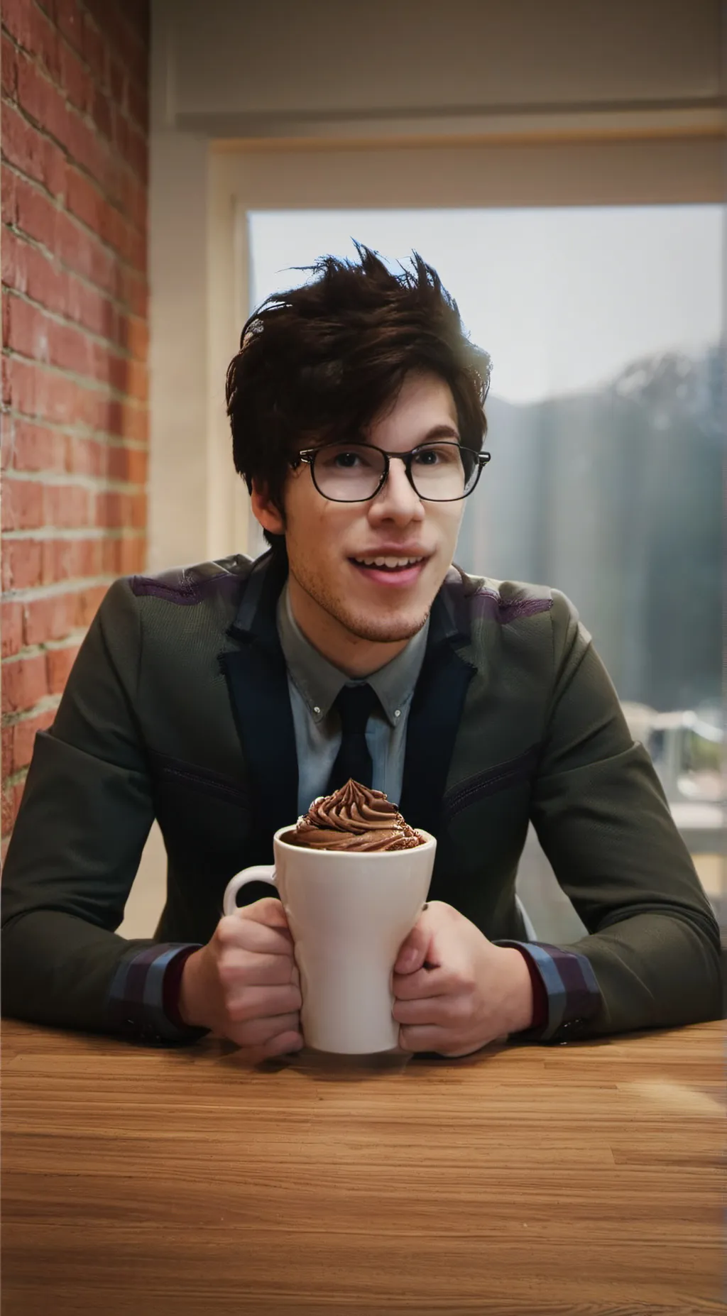 ai character: Georgenotfound background