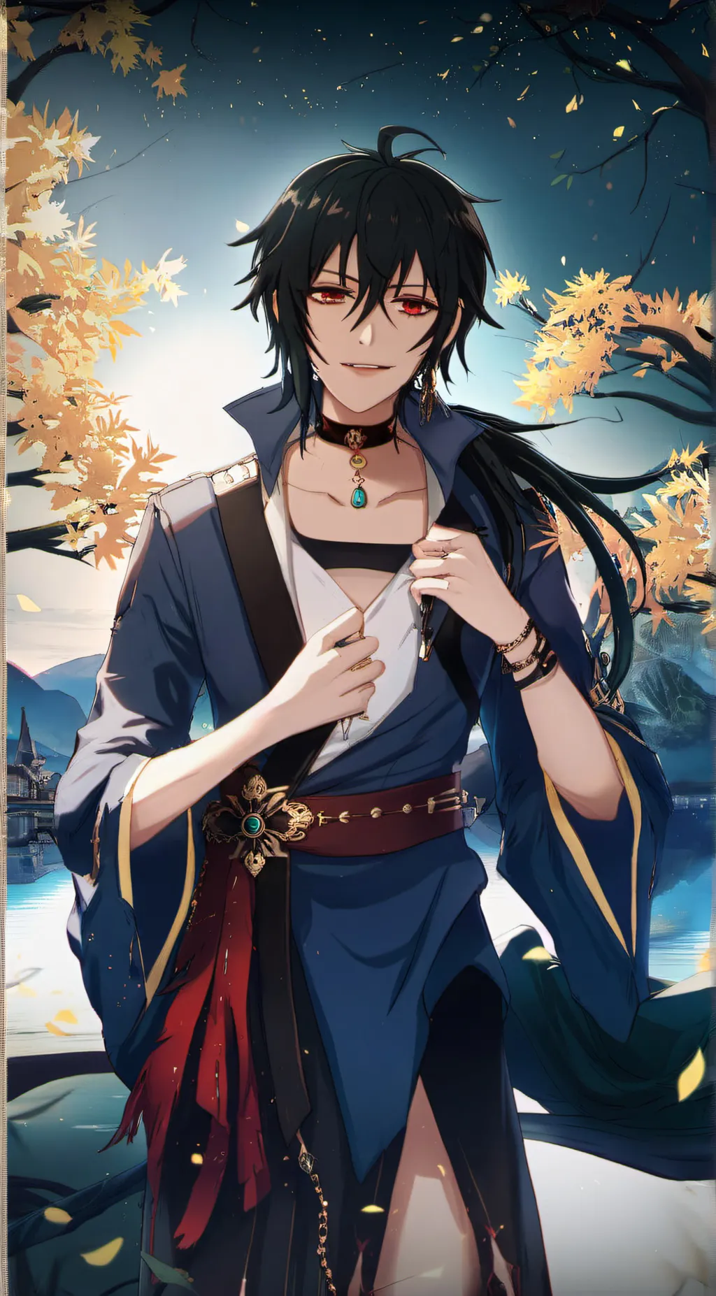 ai character: Xue Yang  background