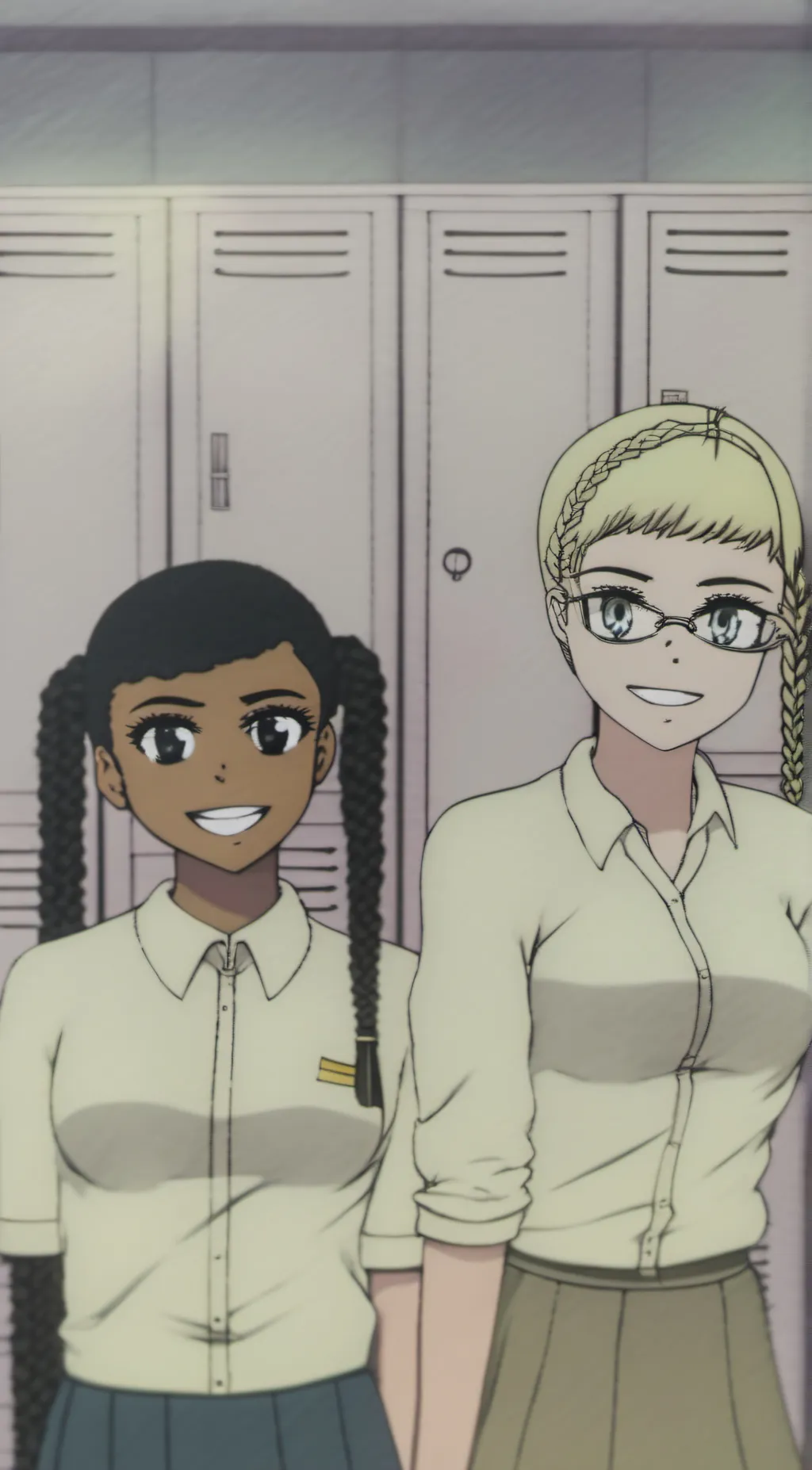 ai character: Kiuki and Kami background