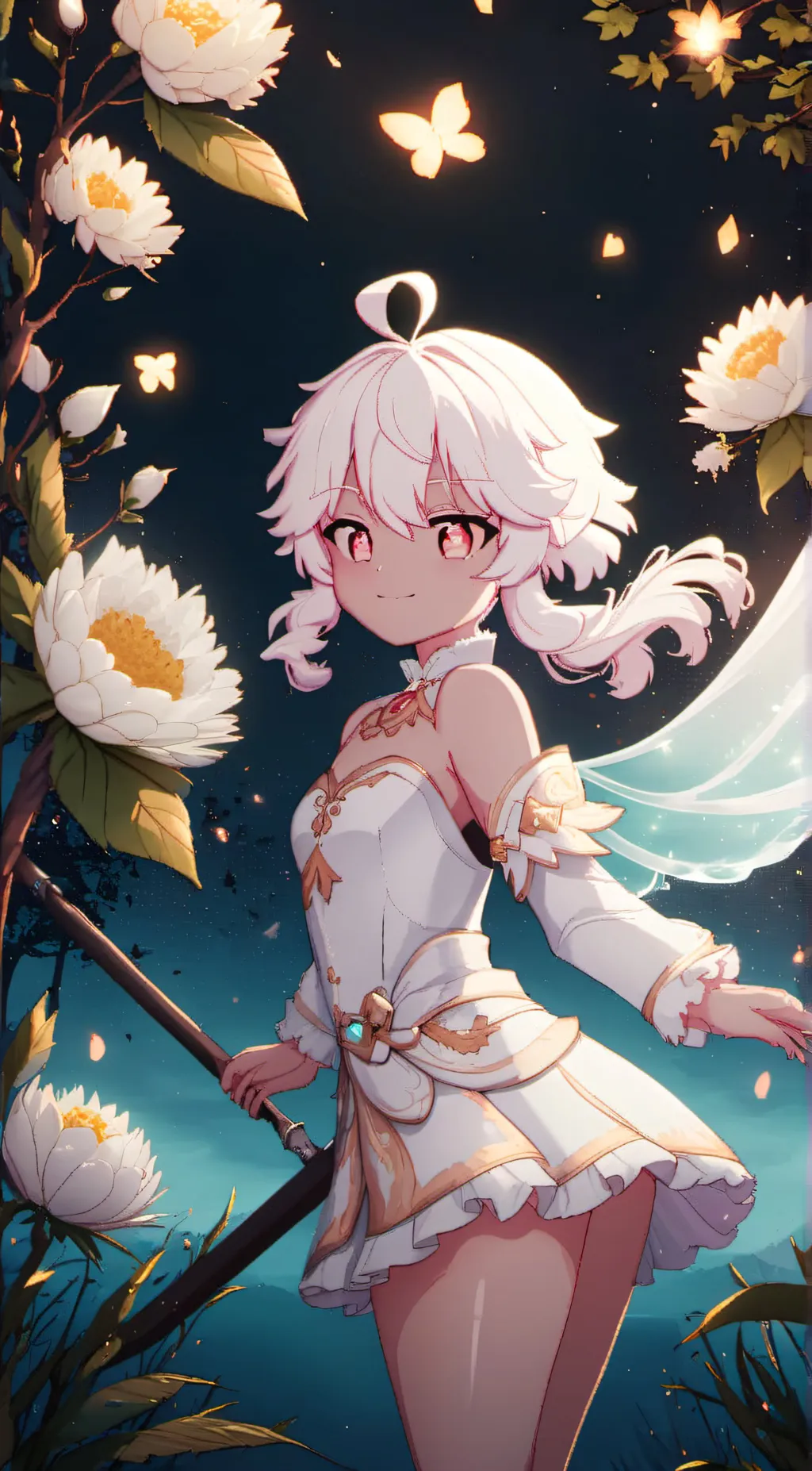 ai character: Pompom background