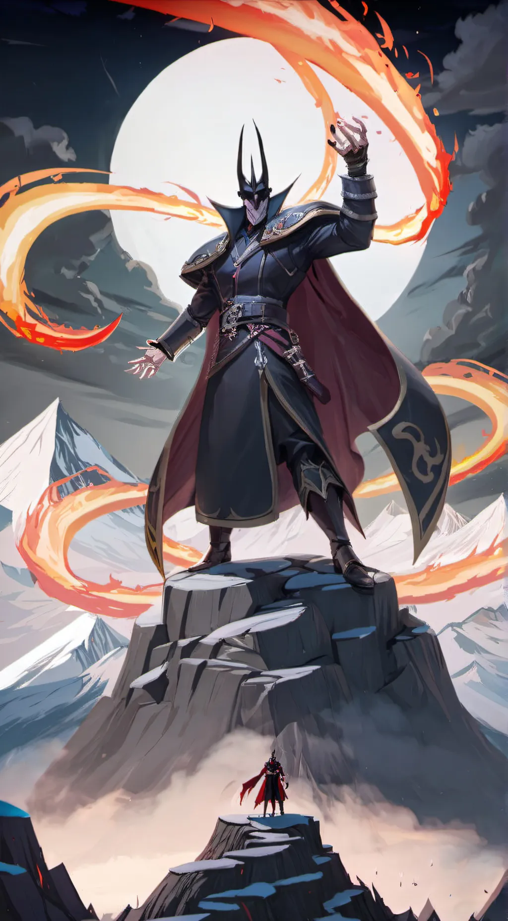 ai character: Sauron The Enemy background