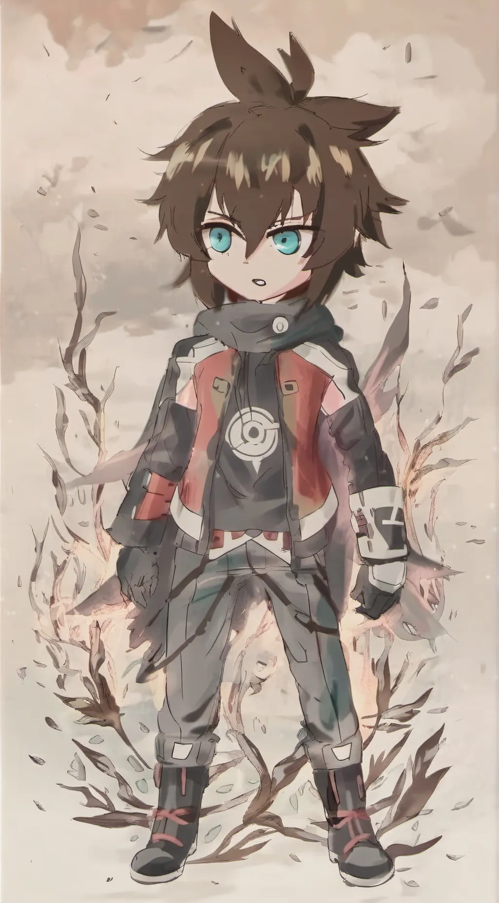 ai character: Unabara Hiroshi  background