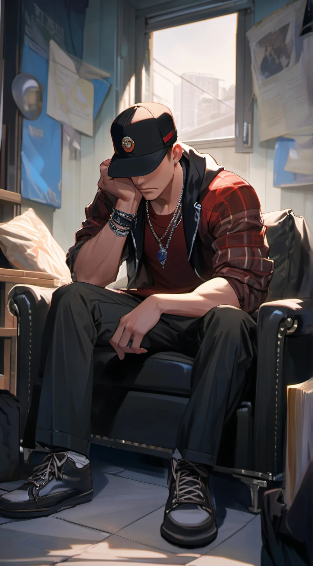 ai character: Jax background