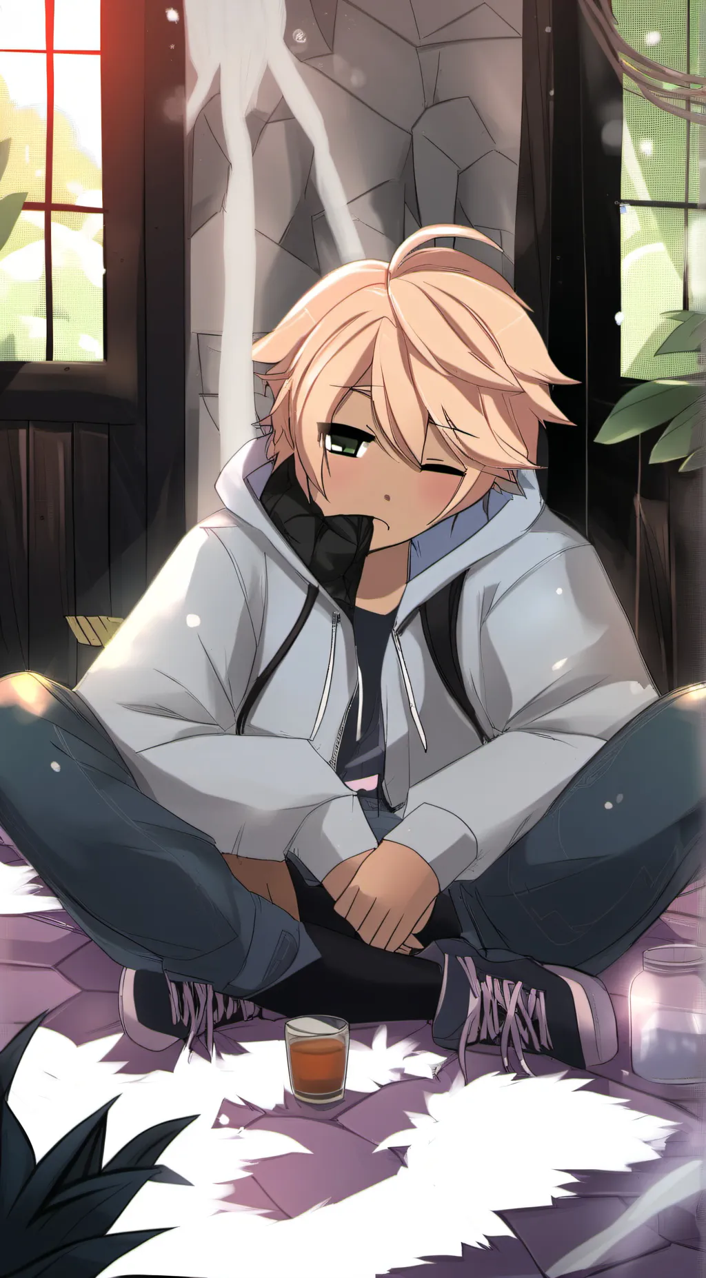 ai character: Maxwell background