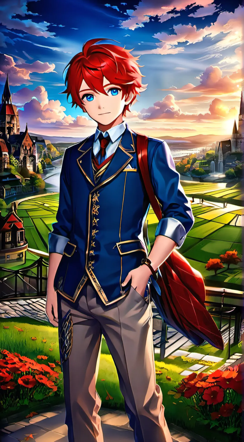 ai character: luke background