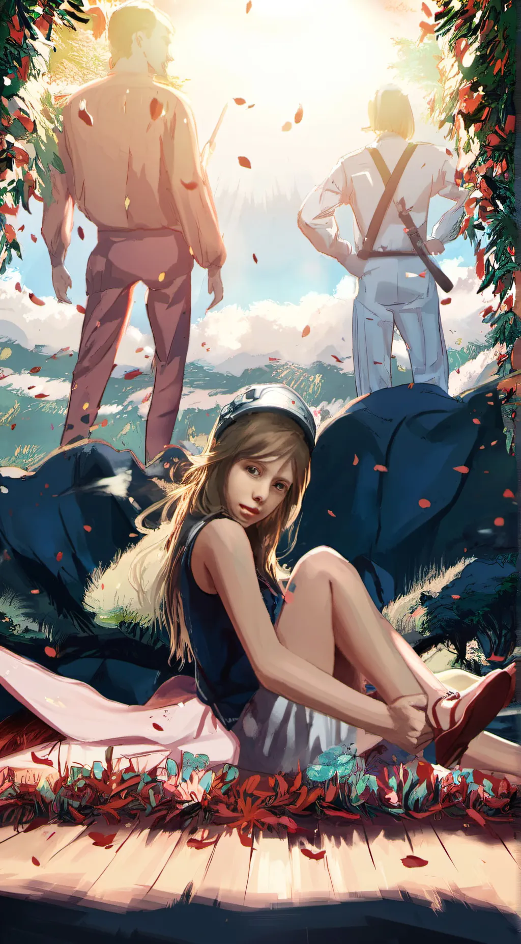 ai character: Lindsey🐒🐒🐒🐒🐒🐒🐒🐒 background