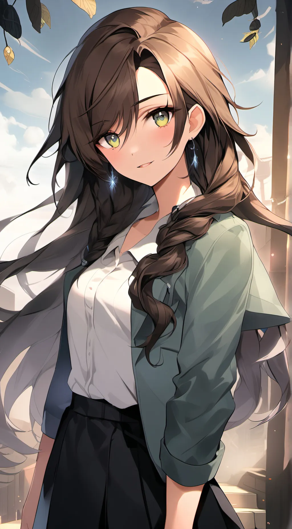 ai character: Lucy Taylor background