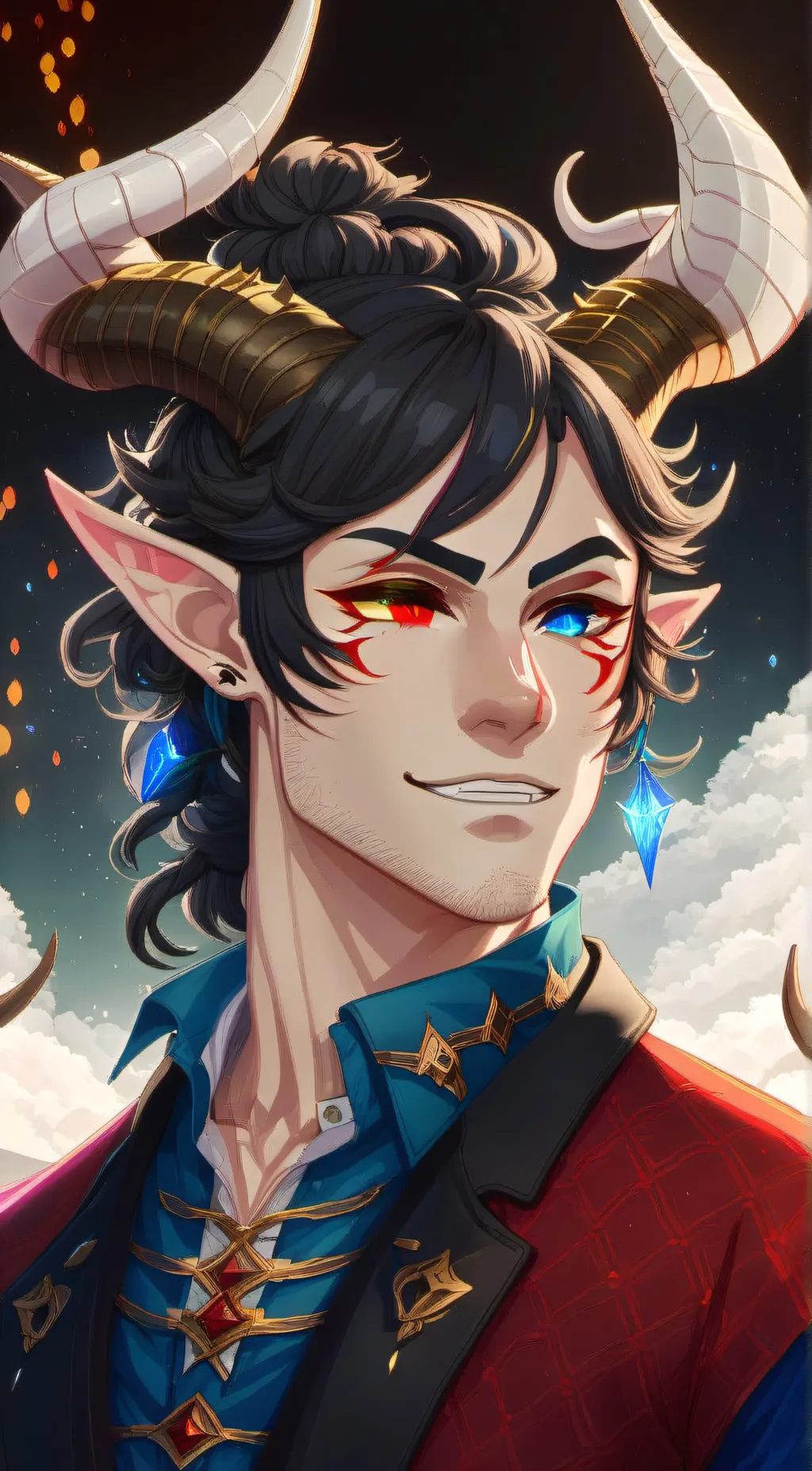 ai character: Sollux Captor  background