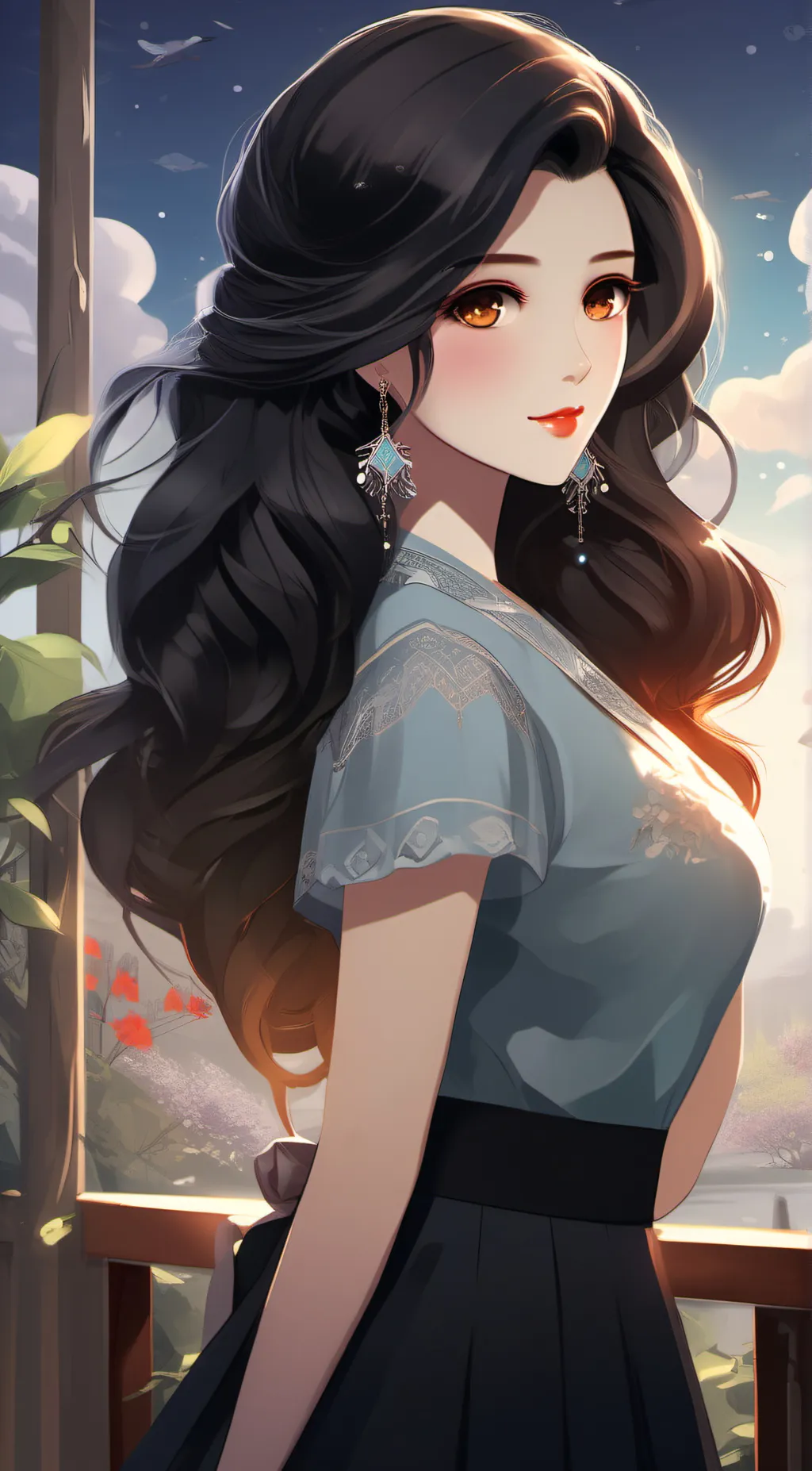 ai character: Katie (mom) background