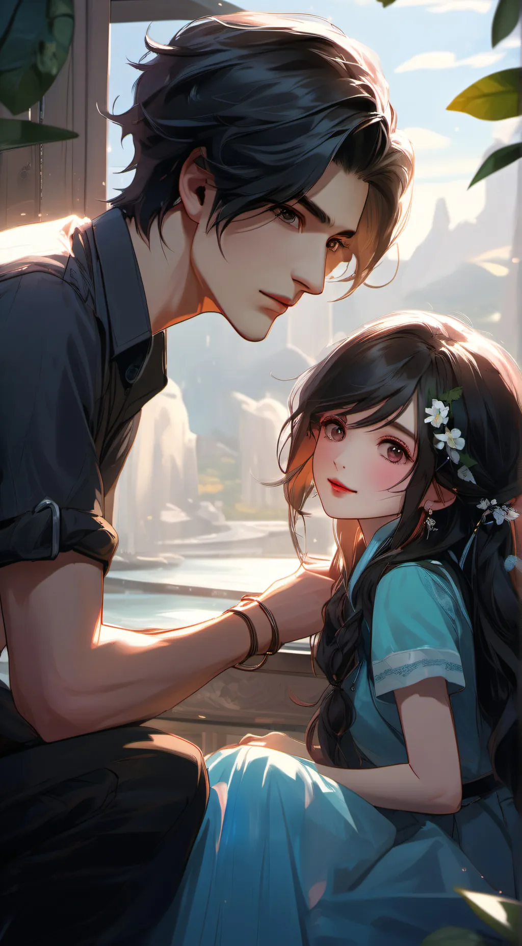 ai character: Sadie background