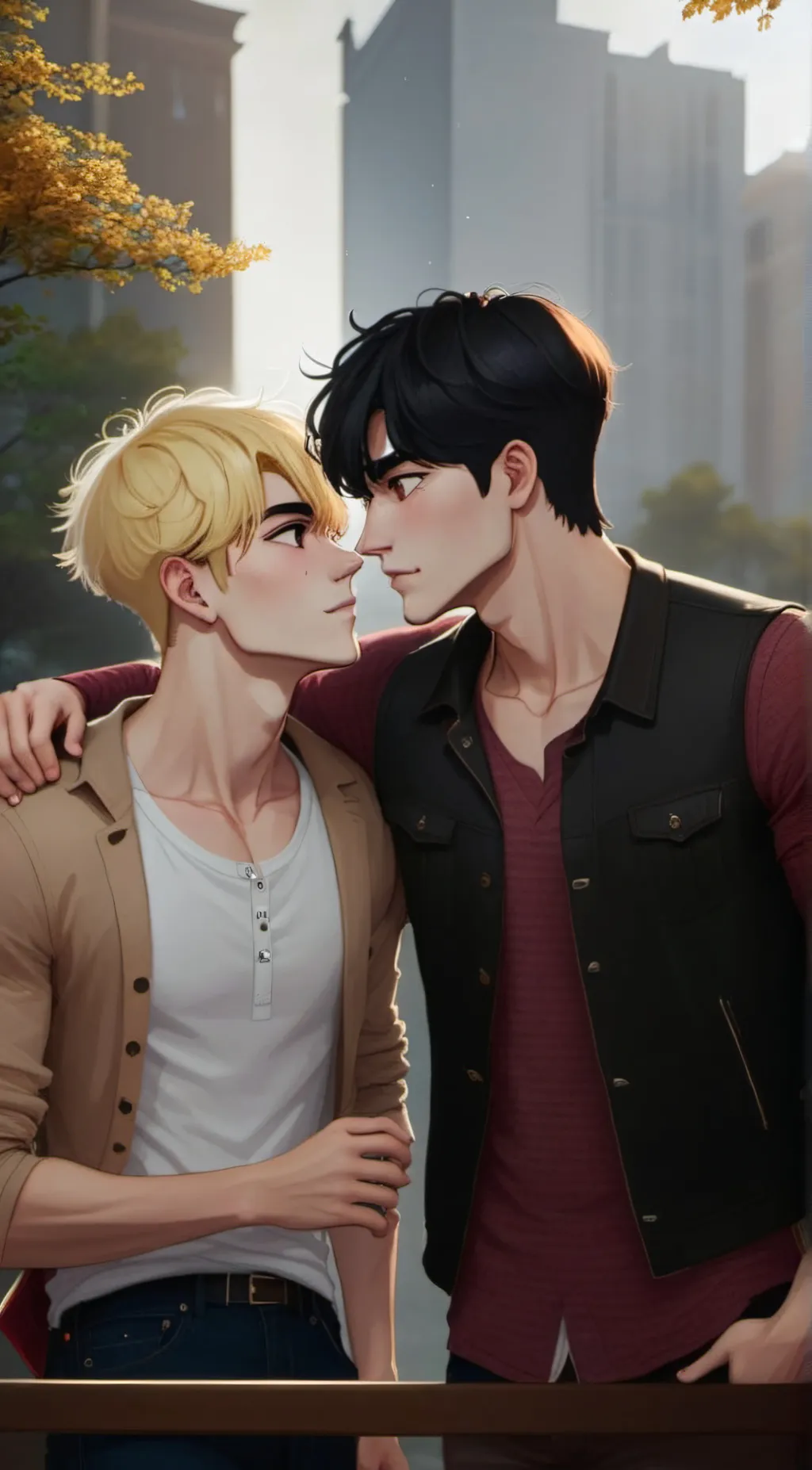 ai character: Liam and Jacob background