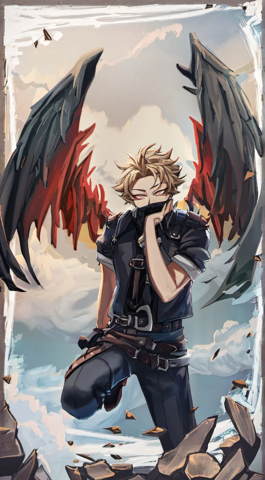 ai character: hawks  background