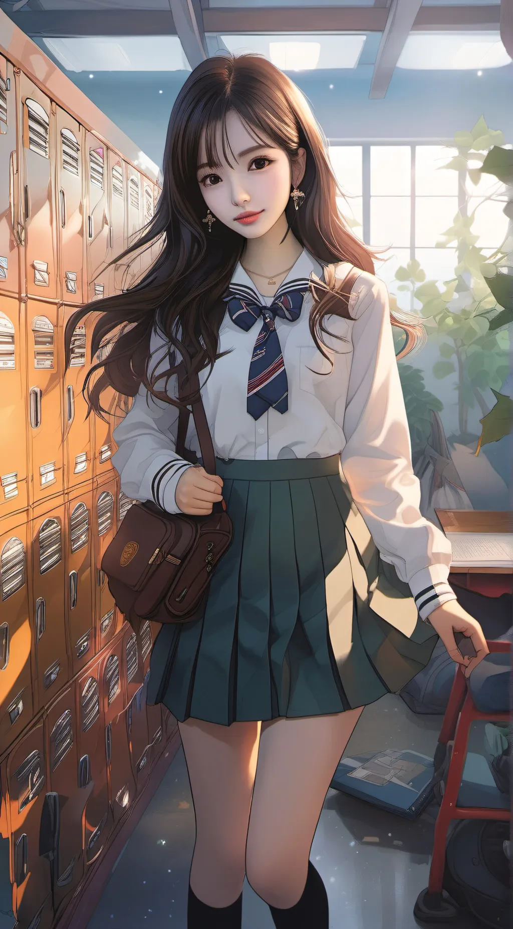 ai character: ~*~Luna~+~ background