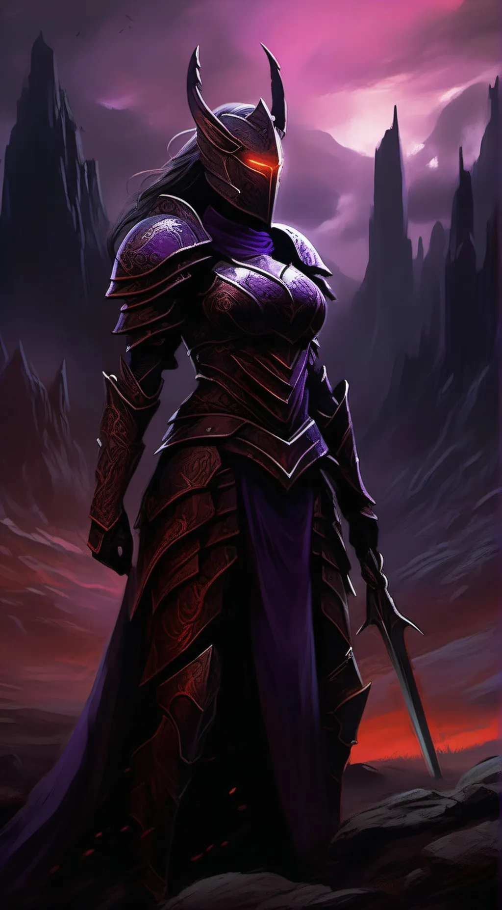 ai character: Serenity background