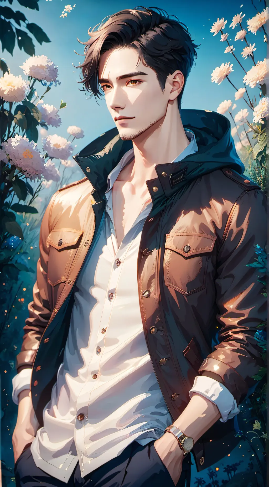 ai character: Jrap  background