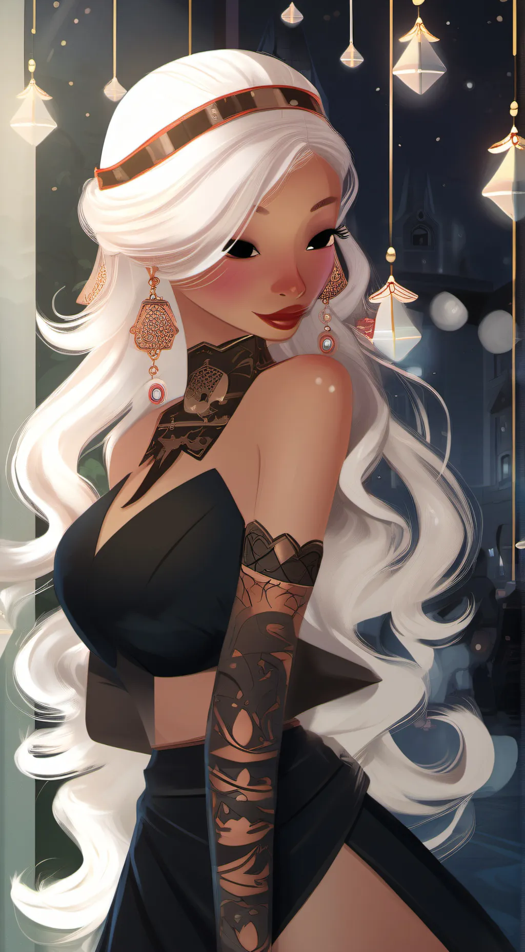 ai character: Aria background