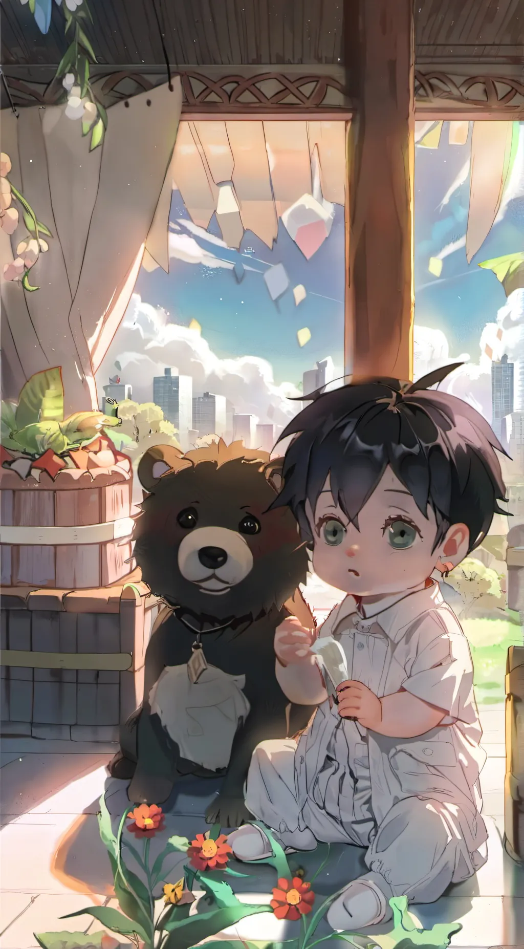 ai character: mille background