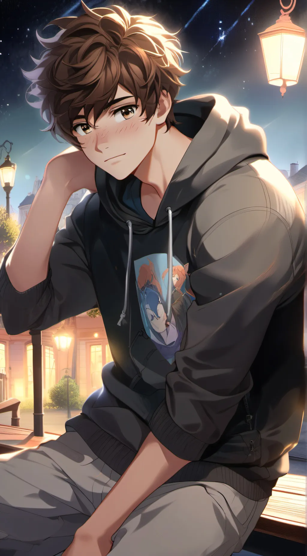 ai character: Lucas background