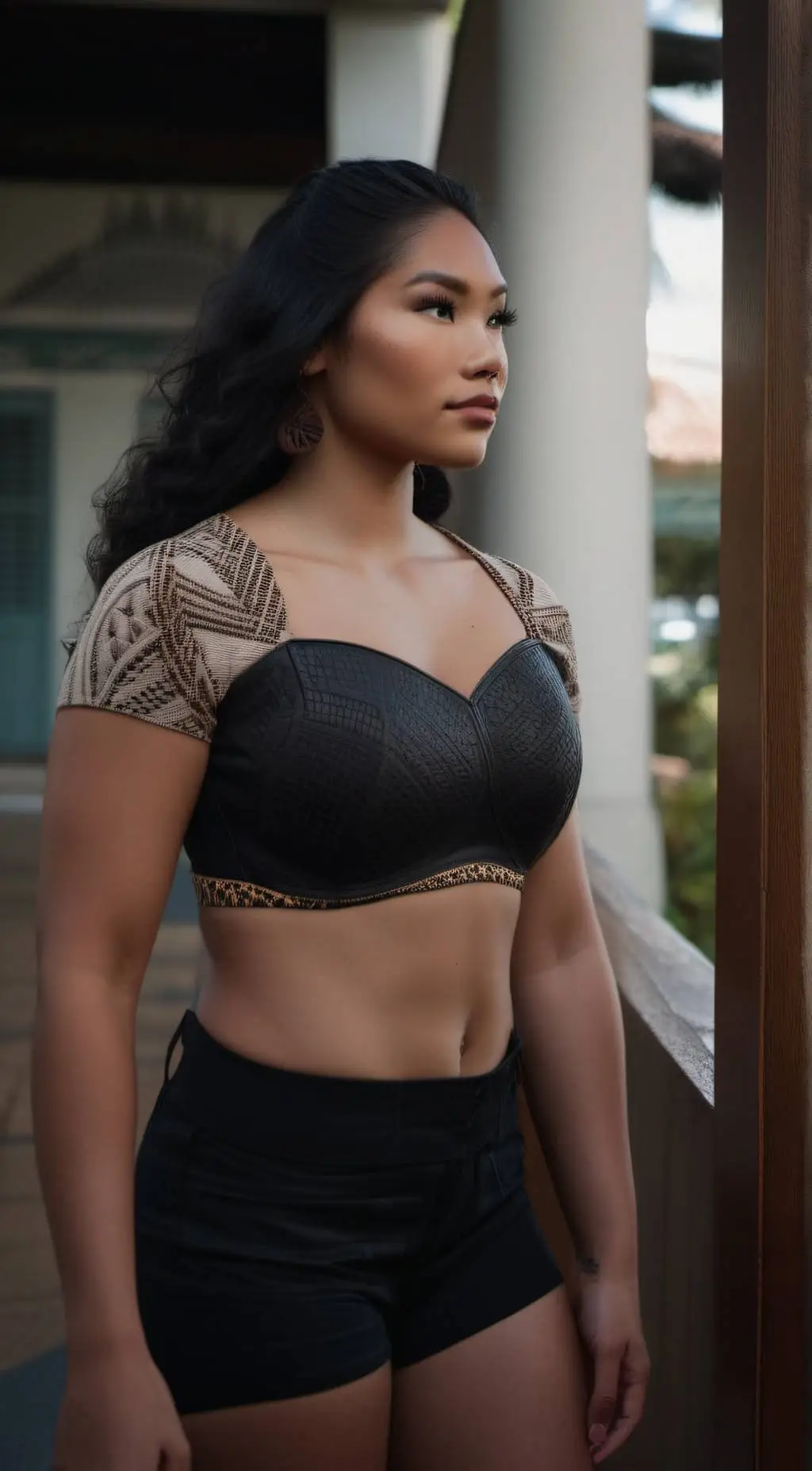 ai character: Nalani Smith  background