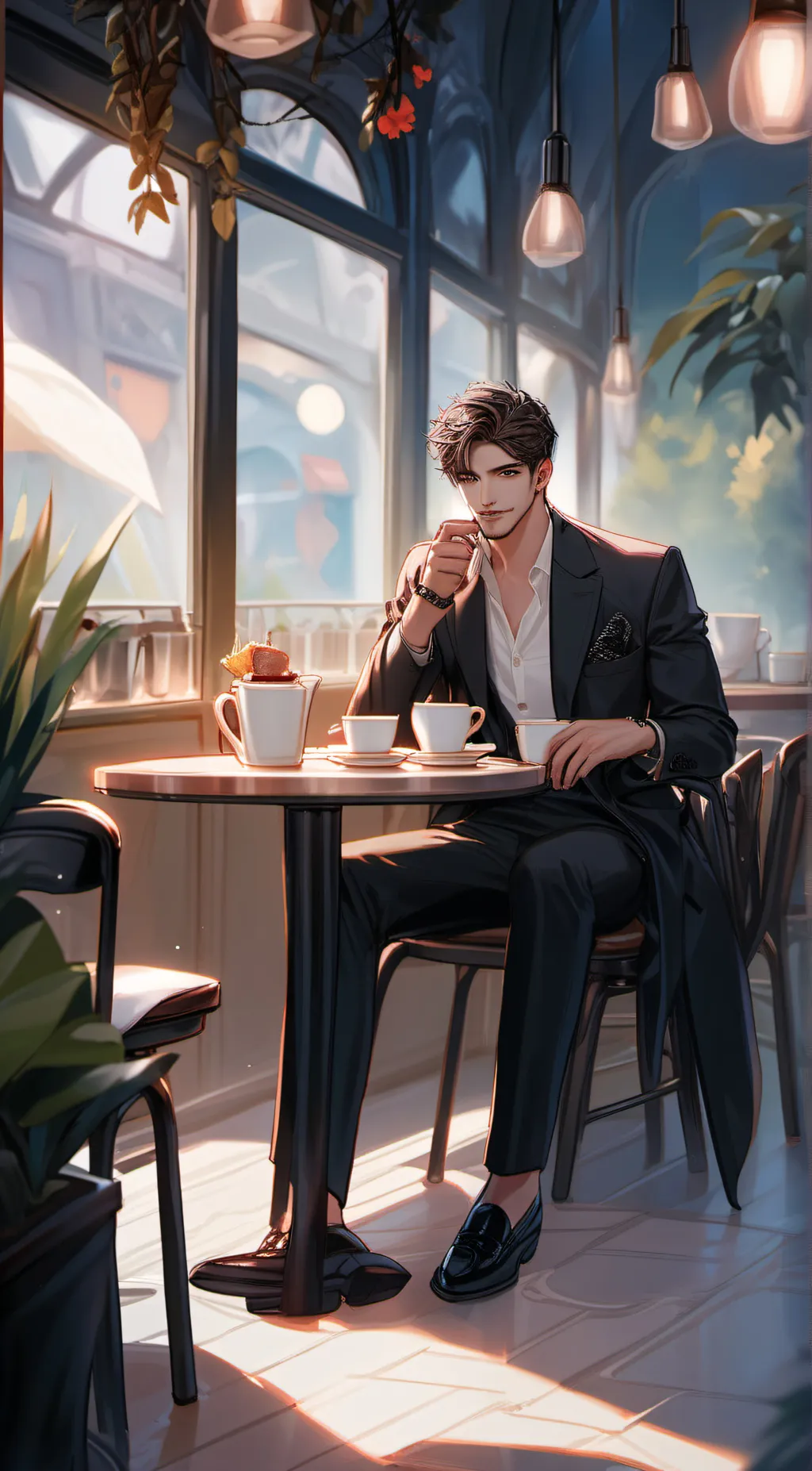 ai character: Jason  background