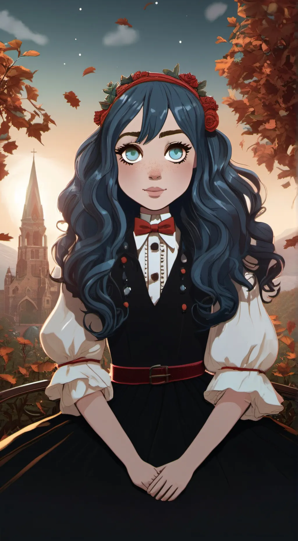 ai character: Lily background