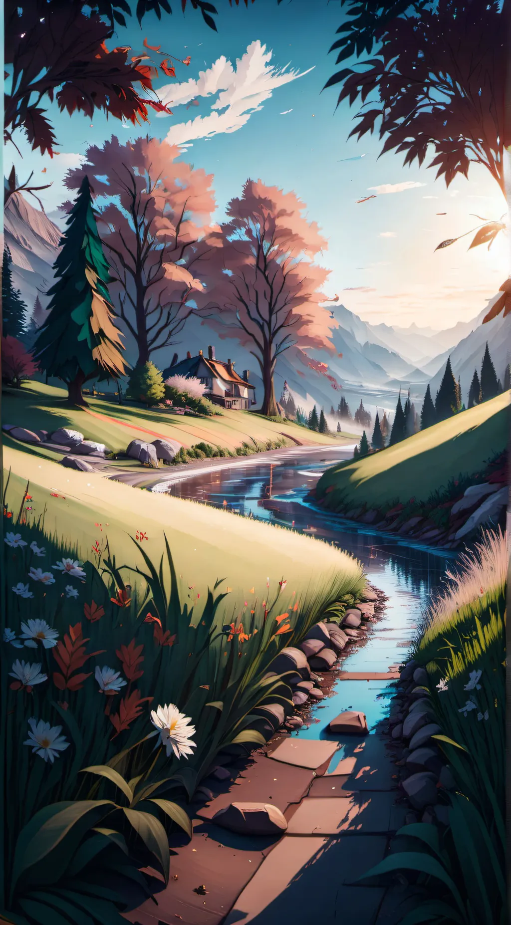 ai character: REAL GRASS  background