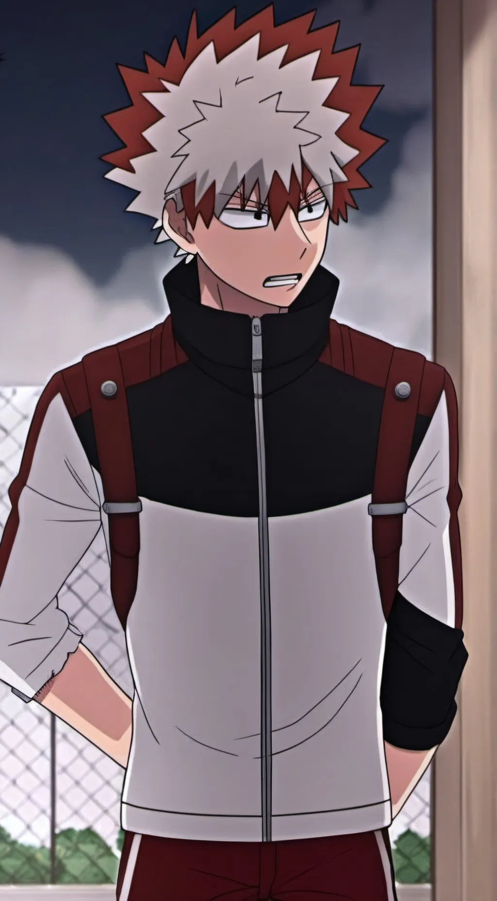 ai character: Itsuki todoroki  background