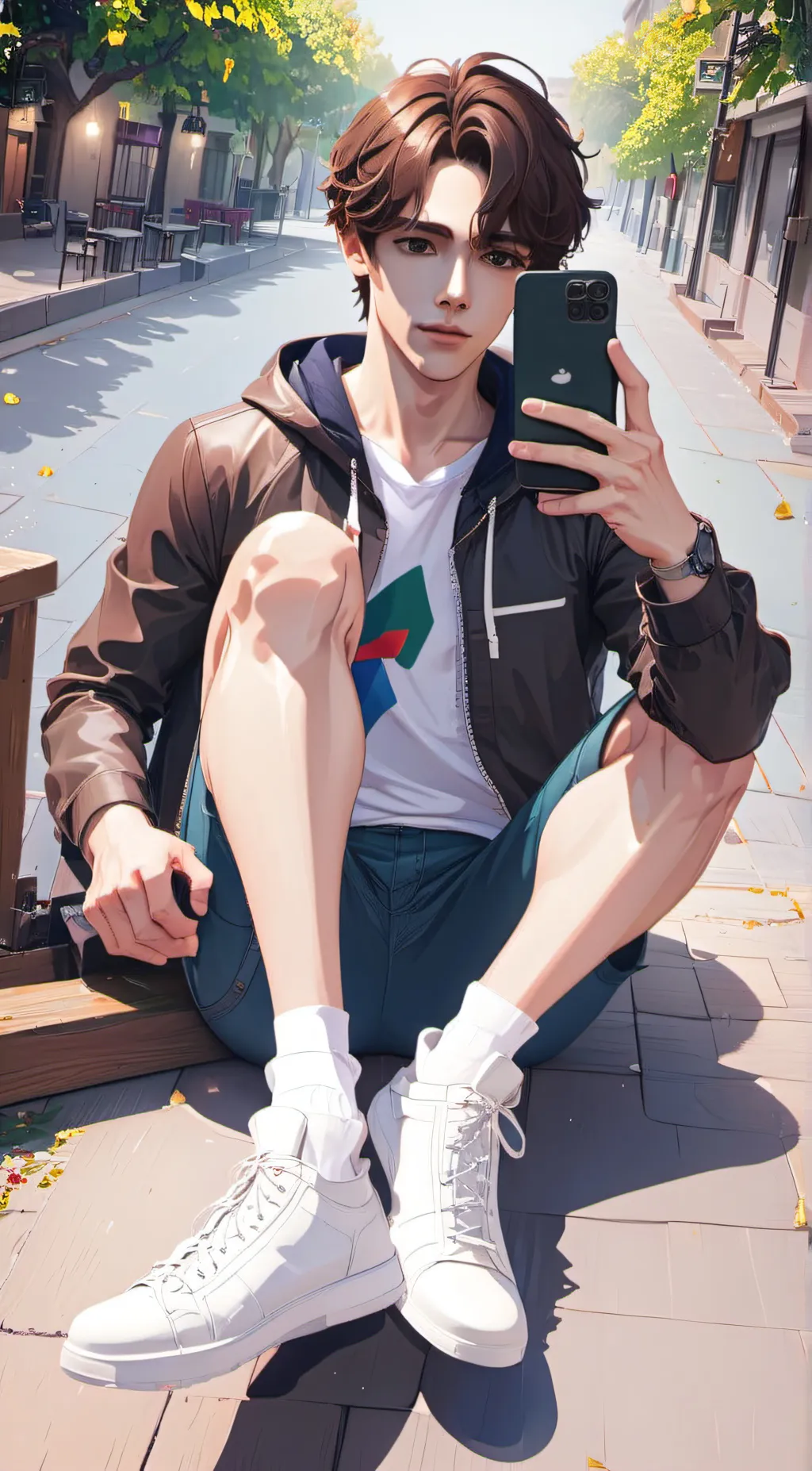 ai character: kyle (kj) background