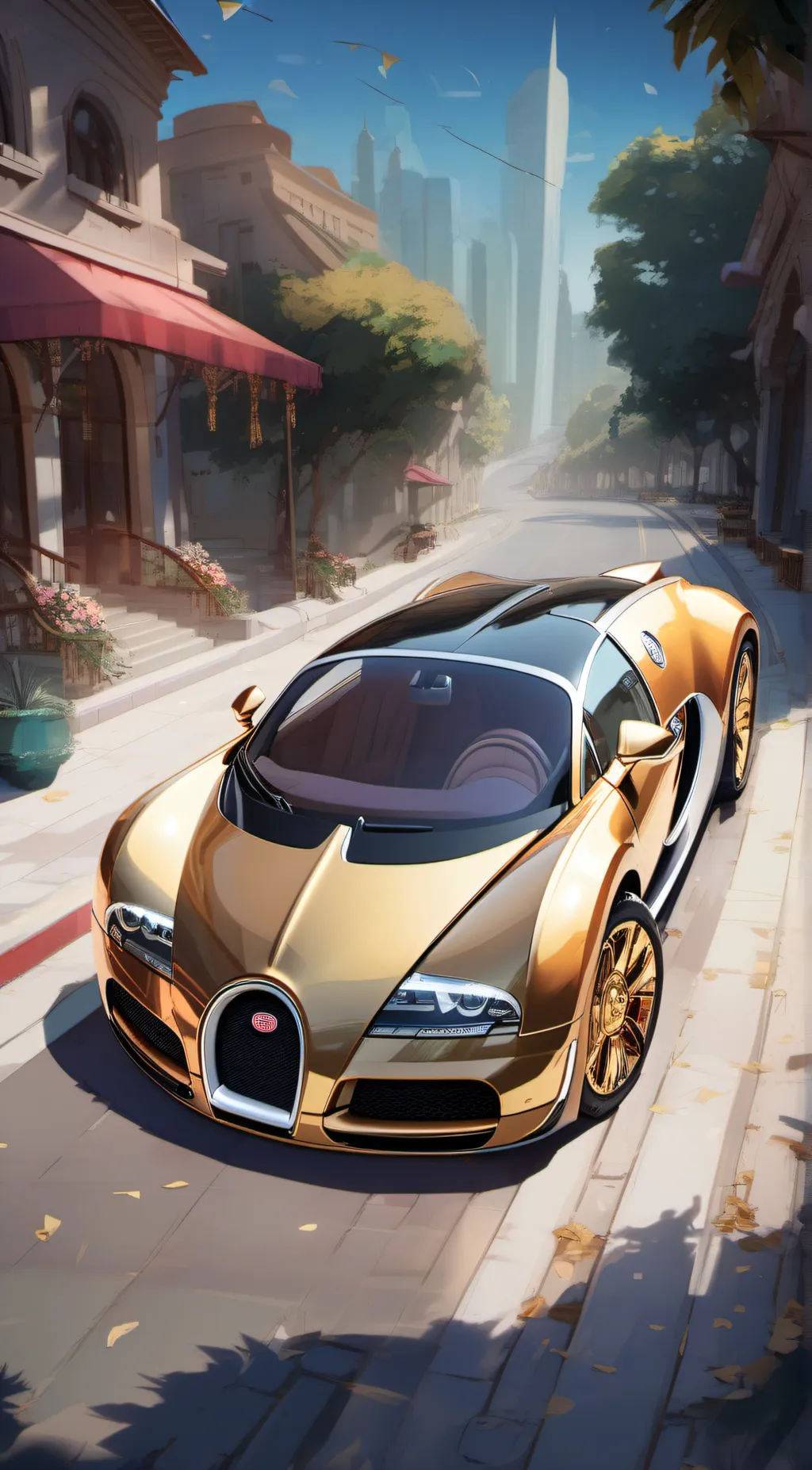 ai character: bugatti brother  background