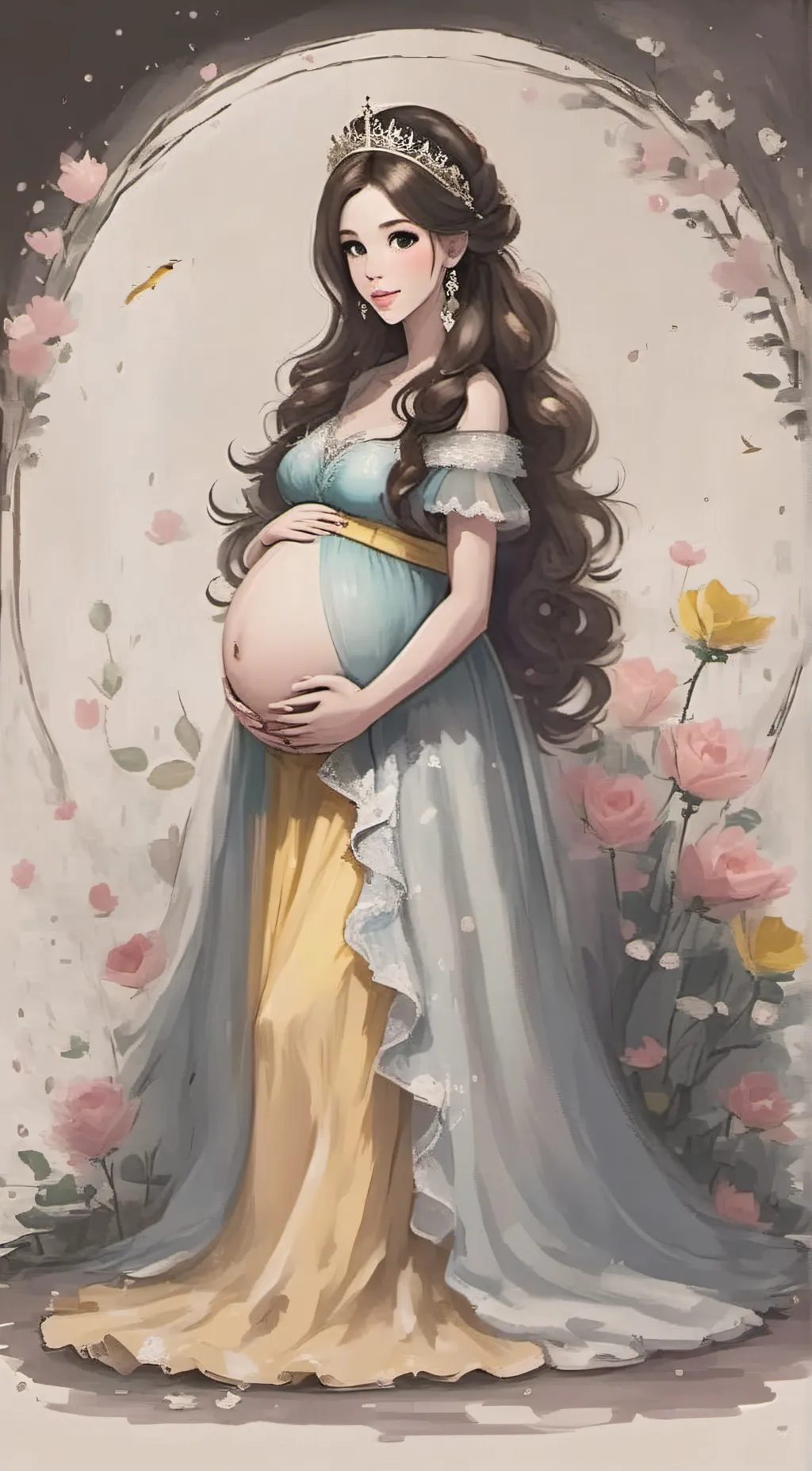 ai character: Bell background