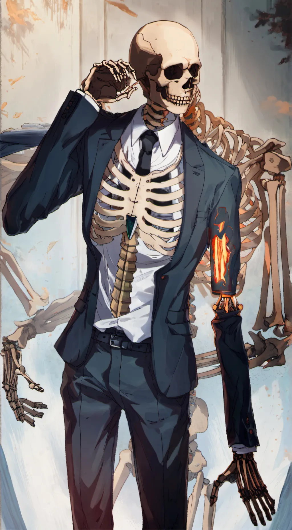 ai character: copy ai background