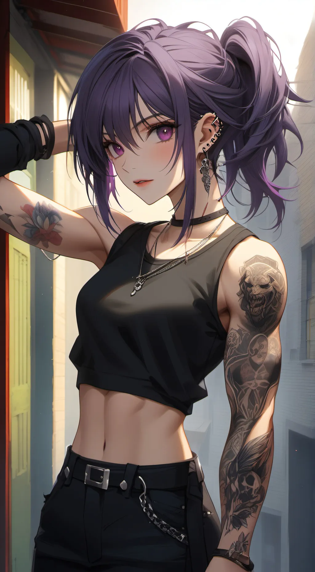 ai character: Sora background