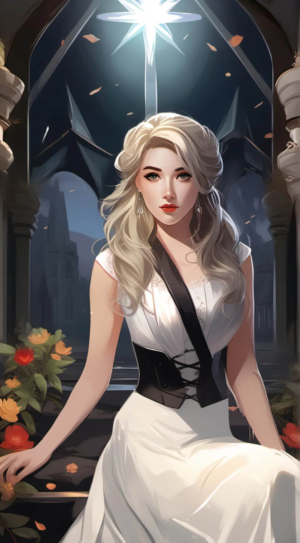 ai character: asher  background